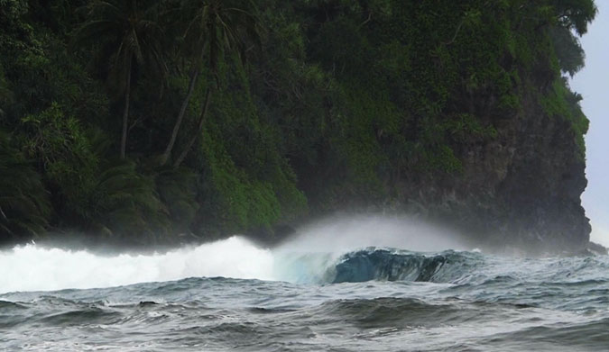 When Tropical Storm Guillermo swept through the Hawaiian islands, it didn't just bring weather of all sorts–it also brought very, very good waves.