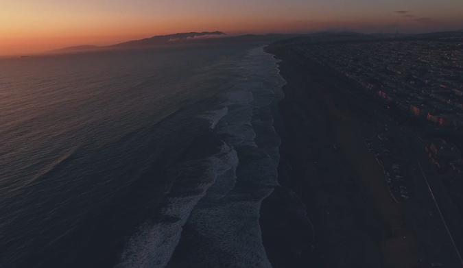 ocean beach sunset