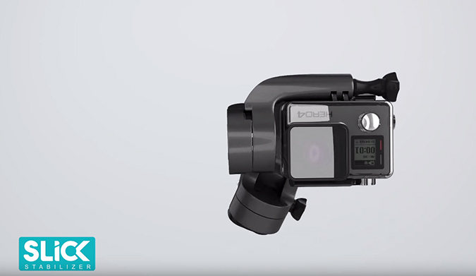 Stabilizer = Moving. Camera = Not moving. 