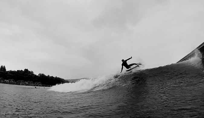 Surf Snowdonia is officially open to the public. After years of waiting, and even more years of dreaming, landlocked surfers finally have a place to log a few hours of water time.