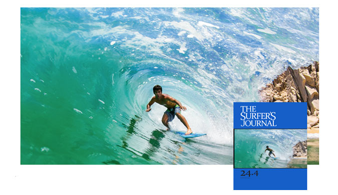 I was astonished when the one person I thought was a woman surfing was actually a guy with long hair.