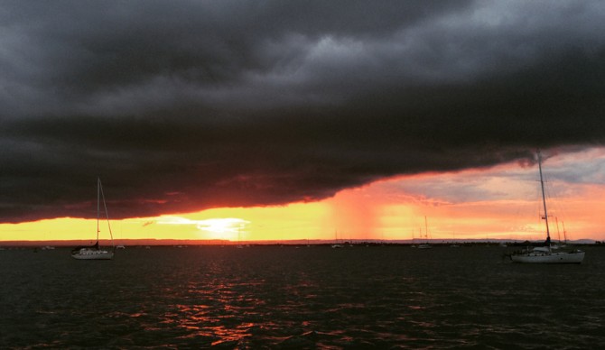 Thunderstorm in Mexico. Photo: Courtesy of Jess Reilly