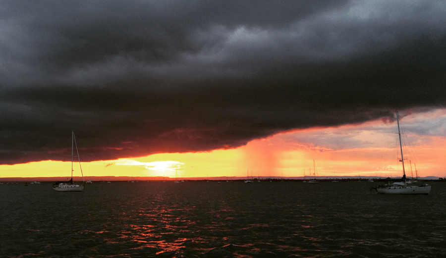 Thunderstorm in Mexico. Photo: Courtesy of Jess Reilly