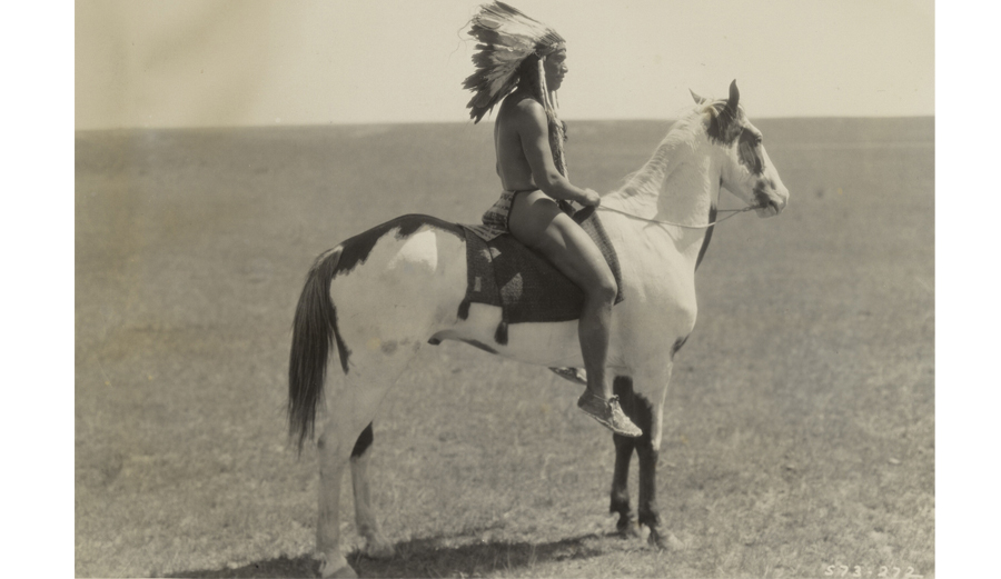 Duke playing an American Indian in 'The Pony Express.' Paramount Collection, Margaret Herrick Library, Academy of Motion Picture Arts and Sciences.