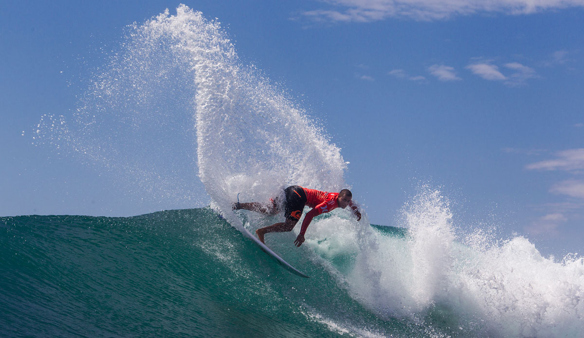 Well, the 2015 season has been anything but normal, and the first few days at the Hurley Pro were nothing different.