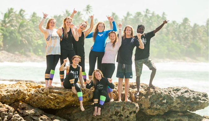 Redefine what "surfer girl" means.