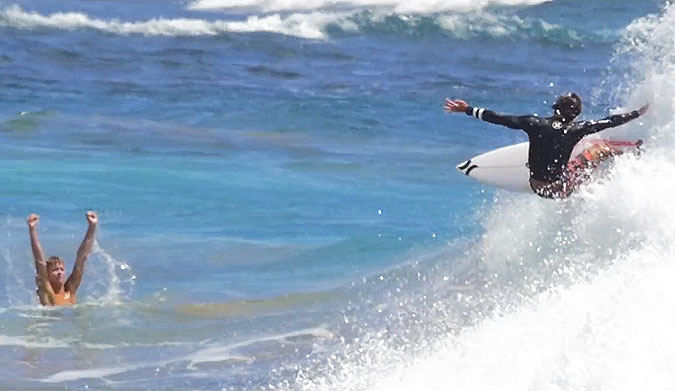 Maui surfers are a special breed. And at 14-years-old, Logan Bediamol is already in a class of his own. Power surfing at its finest, from a grom that shouldn't be this good at power surfing.