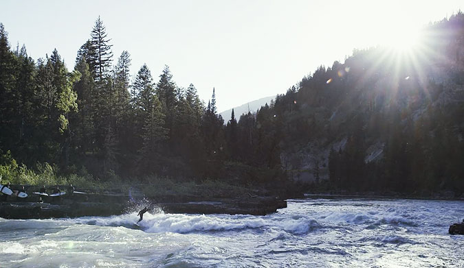 River surfing is surfing. It's just a different kind of surfing. Think of it like ice cream: bubble gum ice cream and rocky road are totally different, but they're still both ice cream.