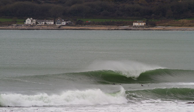 Wales certainly does get waves. Photo: Chris French