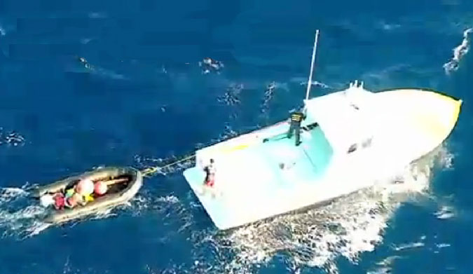 Officials have been desperately searching for a blue whale caught in an estimated 400 feet of fishing line.