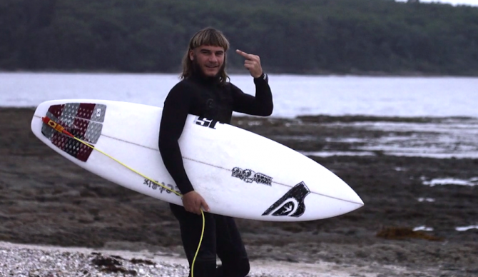 Mikey Wright Mullet in "REV HED." Photo: Wade Carroll / Vimeo