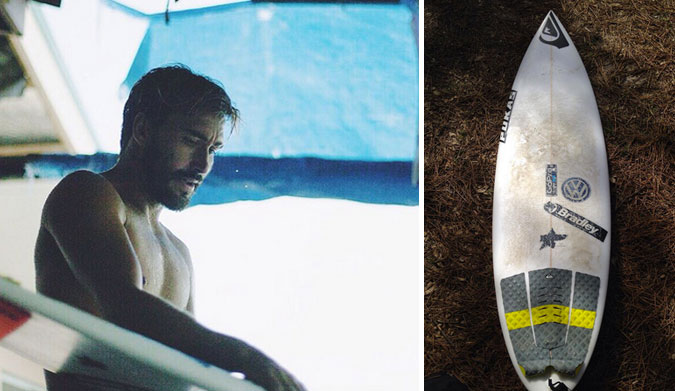 If you end up finding a board that says his name on it, give the guy a holler and let him know.