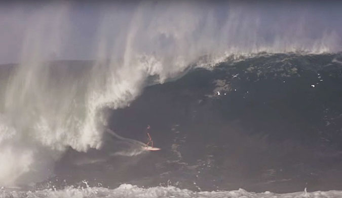 There is nothing cooler than going into a massive wipeout with not a care in the world.