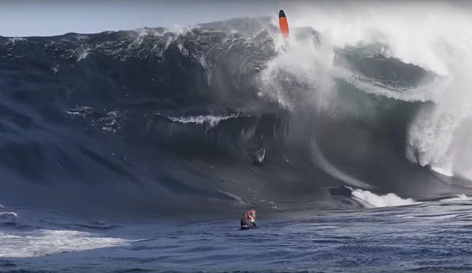 He's a Shipsterns regular, where some of the worst wipeouts the planet can dish up are a regularly reasonable thing. But this one? This one's on a whole different level.