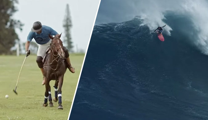 The speed, power and danger and are very real in both sports.