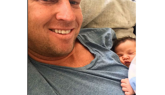 Taj and his lovely partner Rebecca named their sweet little bundle of cuteness Arabella Rose Burrow, and we'll be damned if she's not the most wonderful looking baby ever. Congratulations to both... you created life!