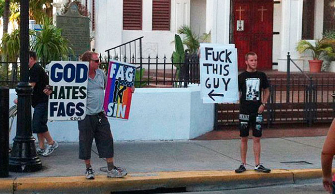 Yes, fuck that guy.