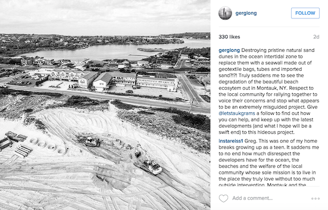 Greg Long's message to his Instagram followers. Via @GergLong