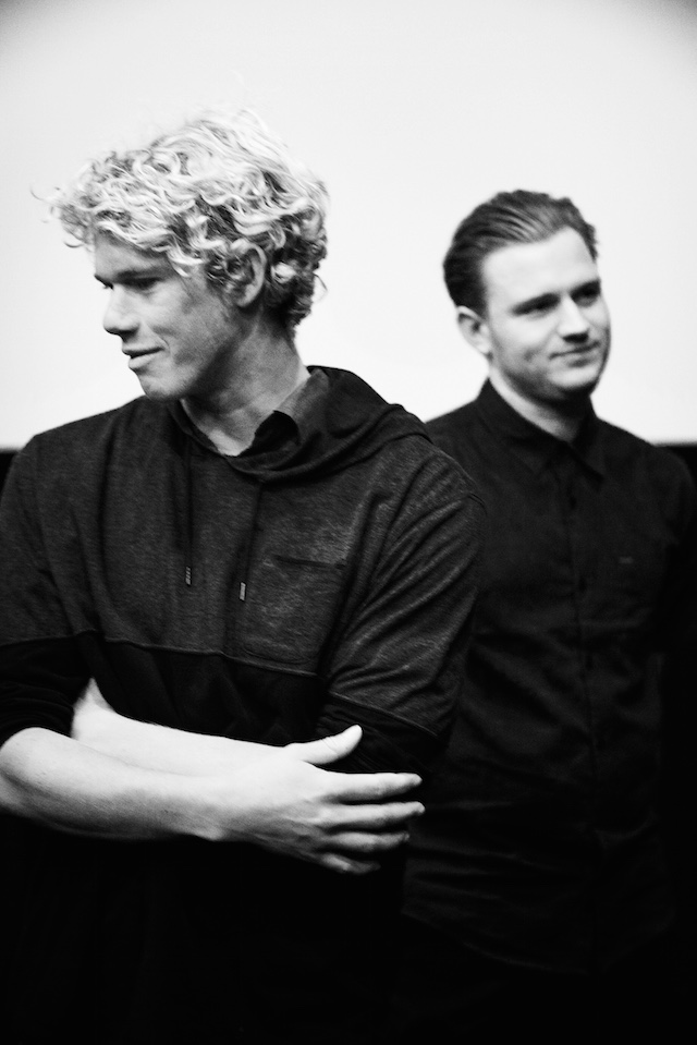 Blake Kueny and John Florence, the men behind the world's greatest surf film. Photo: Jeremy Searle