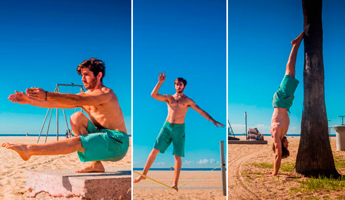 These three exercises will train your body and your balance... and you don't need anything to do them.