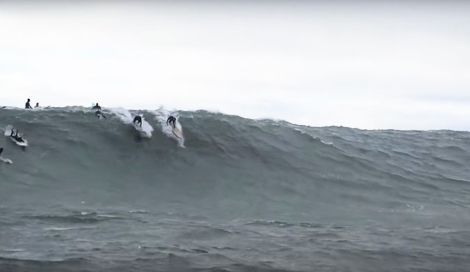 The big wave arena can be a bit of a testosterone pit, but in the last few years, a handful of women have been making their mark in it. San Francisco's Biana Valenti is one of them.