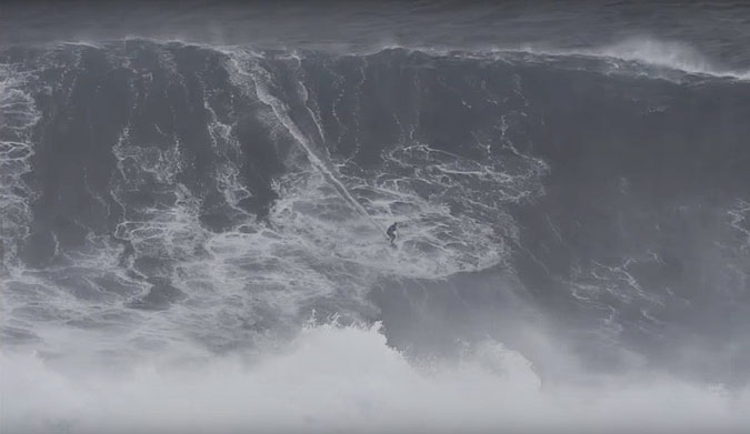 A few days ago, on October 27th, Scooby whipped into this behemoth, and it's not a wave he'll soon forget.