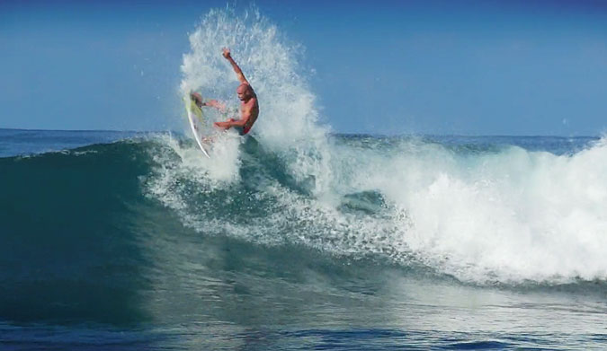"Especially in little waves, I feel like is the performance aspect is greater than my normal boards."