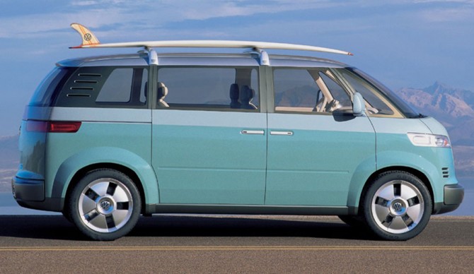A concept of VW's reincarnation of the Microbus, with a potential to go into production in 2017