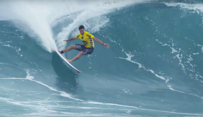 Ian Walsh is a serious contender, no matter what the conditions.
