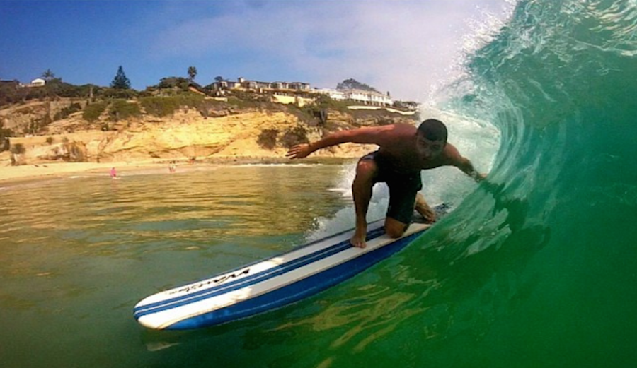 During the summer months, I find myself riding a Wavestorm more often than my regular shortboard.