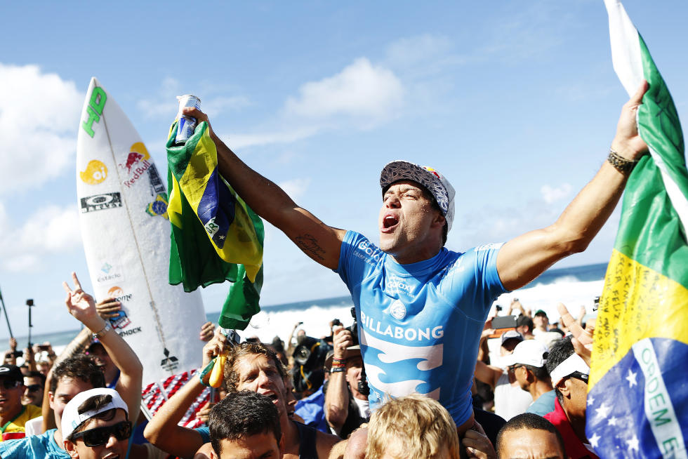 Adriano De Souza World Champion Pipeline