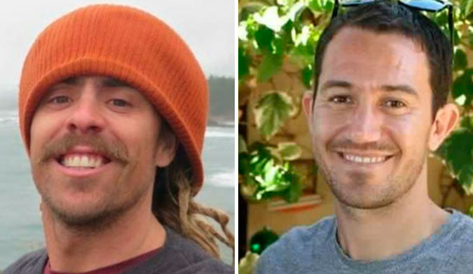 Dean Lucas and Adam Coleman are still classified as missing in Mexico after their torched van was found.