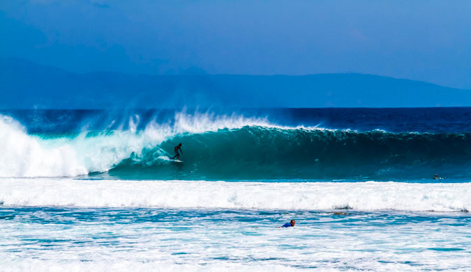 Desert Point, Lombok.