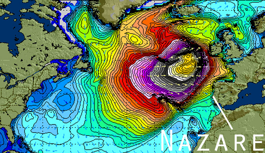 Swell Chart Nazare