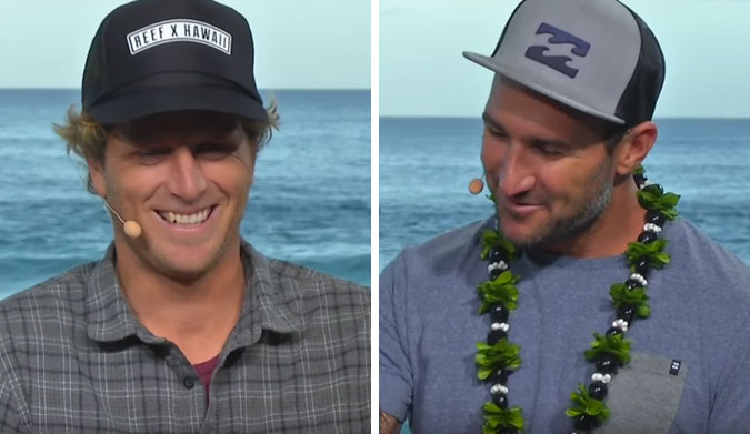 They travel together, stay together, and surf together. And of course, they also compete against each other on surfing's biggest stage.