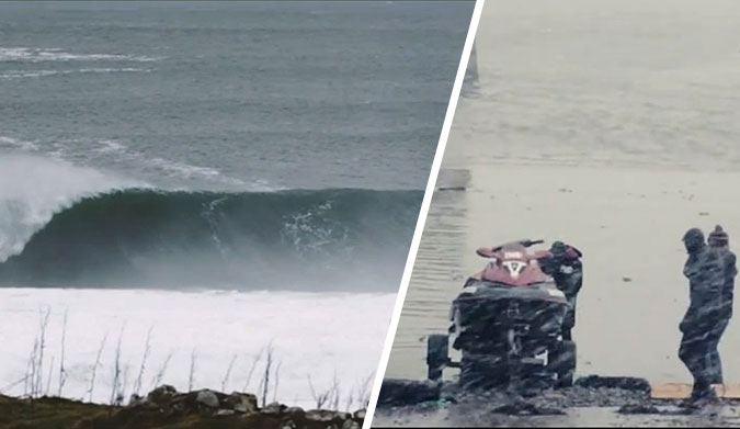 When winter hits full force and Mullaghmore flips the switch, things begin to get really, really hairy–and that's what the locals live for.