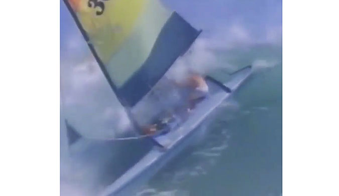 When you decide to try and get a good one on a sailboat, the consequences are a little higher.