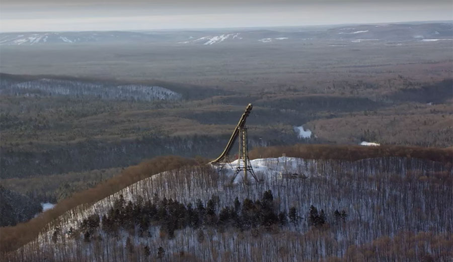 Carlson, a 7-time X Games medalist, has always had a propensity for going big. But this is next level.