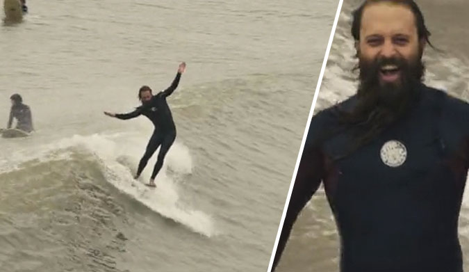 When one thinks of things related to Texas, surfing is not anywhere near the top of the list.