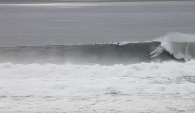 You know that moment just after you pop up on a wave and look down the line, then realize how much fun you're about to have? It's a great moment.