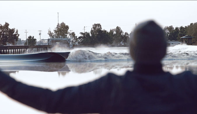 You'd be hard-pressed to find a surfer that wouldn't want to have to at least have a crack at this. 