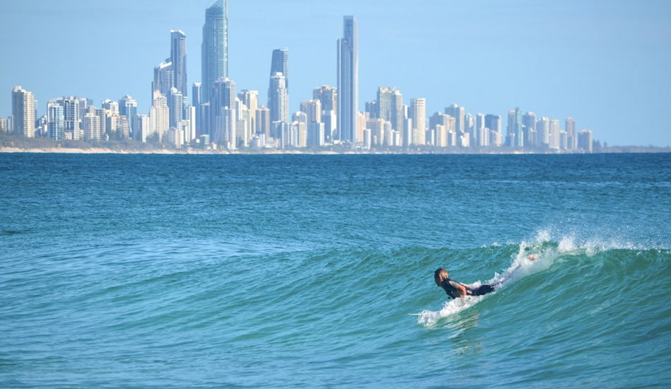 A rare empty one on the Gold Coast, QLD.