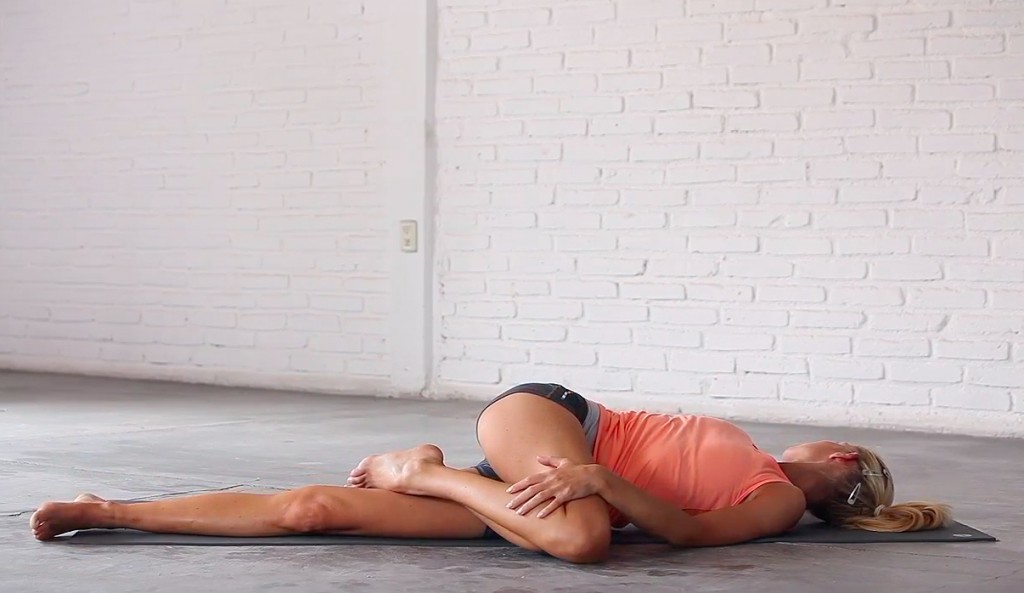 Reclining Spinal Twist