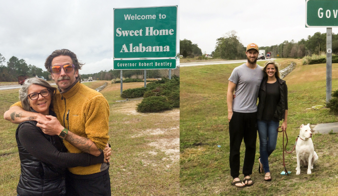 Sweet Home Alabama! Photo Courtesy of Two Feet and Classy