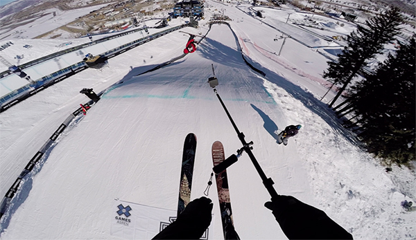 Caleb Farro, going big and stacking clips.