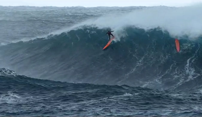 After being the first French surfer to qualify on the world championship tour, among the best 44 surfers in the world, Eric Rebiere became a renowned big wave rider.