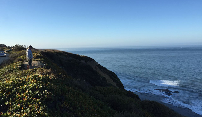 Gotta love a morning surf check. Photo: Bob Cooney