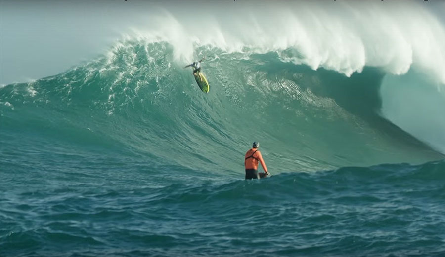 Dave Wassel is pretty much a legend when it comes to big waves.