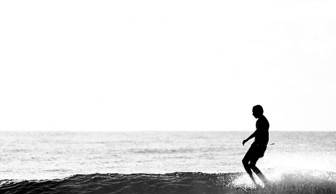 The longboard. A necessary addition to every surfer's quiver. Photo: Chris Grundy
