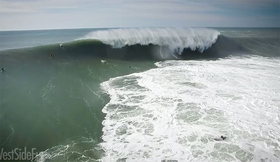 Maverick's is a terrifying wave. Big, cold, and angry, the place is that both makes and breaks surfers.